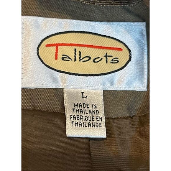 Talbots brown large jacket - Picture 5 of 6